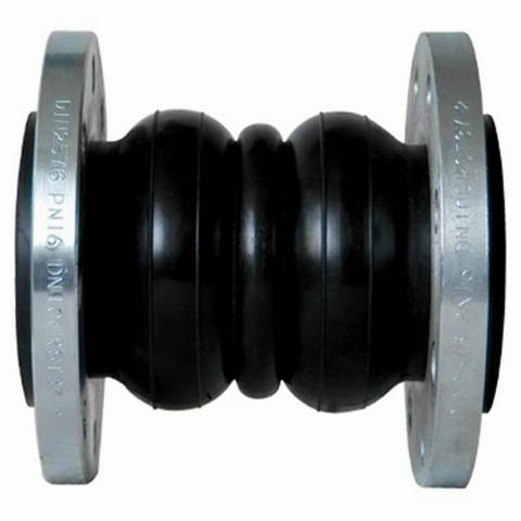 DUAL-SPHERE RUBBER EXPANSION JOINTS